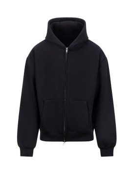 Signature Heavyweight Black Zip Hoodie